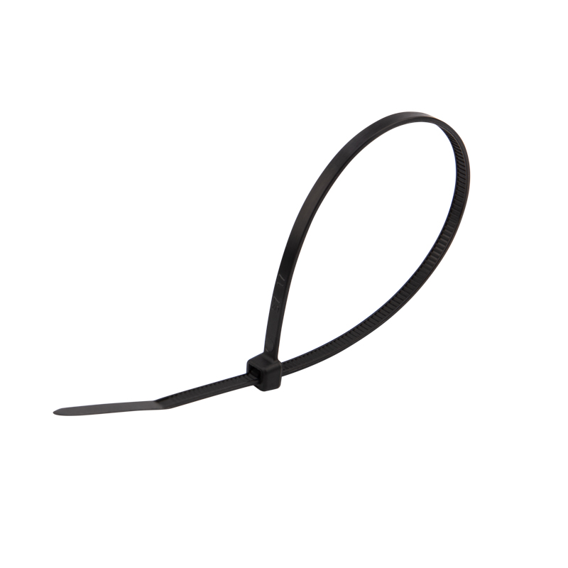 Хомуты нейлон 3,6 х 200 мм (набор 500 шт.), черные (1/40) "rexant" 07-0201-05