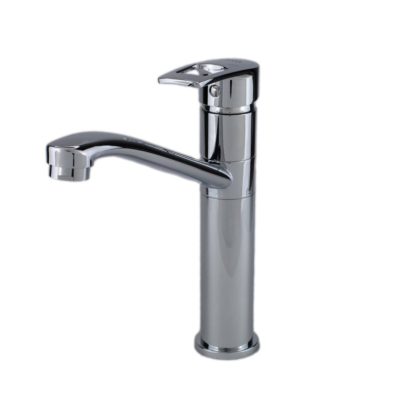 Смеситель для кухни "leon" ln 05 высокий  поворотн. излив (1/10) "esko"