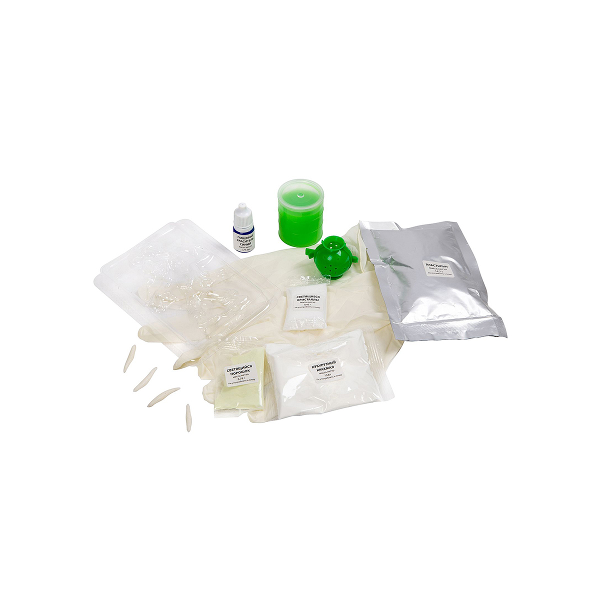 Набор для опытов "науки с буки" лаборатория зомби 170325-6 "bondibon" вв3168