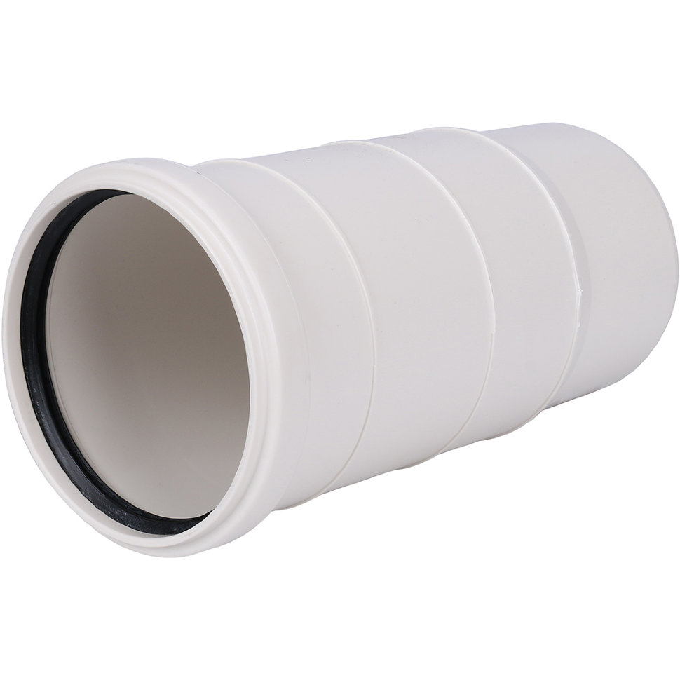 Патрубок для вн.канализации компенсационный d=110 мм шумоизол. SINIKON Стандарт