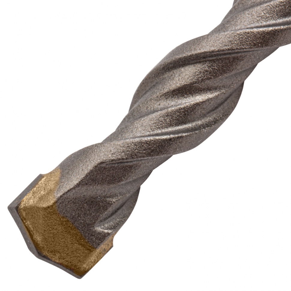 Бур по бетону, двойная спираль, три пылеотводящие кромки, 10 x 310 мм DENZEL (705019)