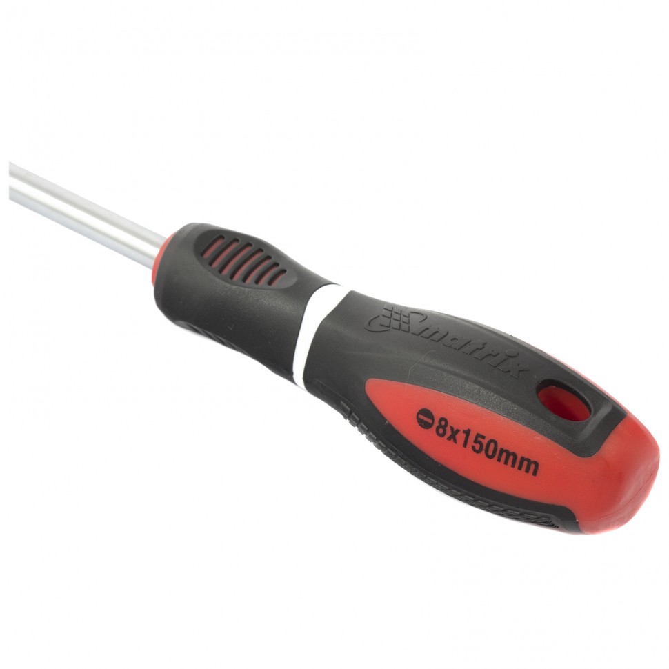 Отвертка "Era", SL8 х 150 мм, CrV, трехкомпонентная рукоятка Matrix (12086)