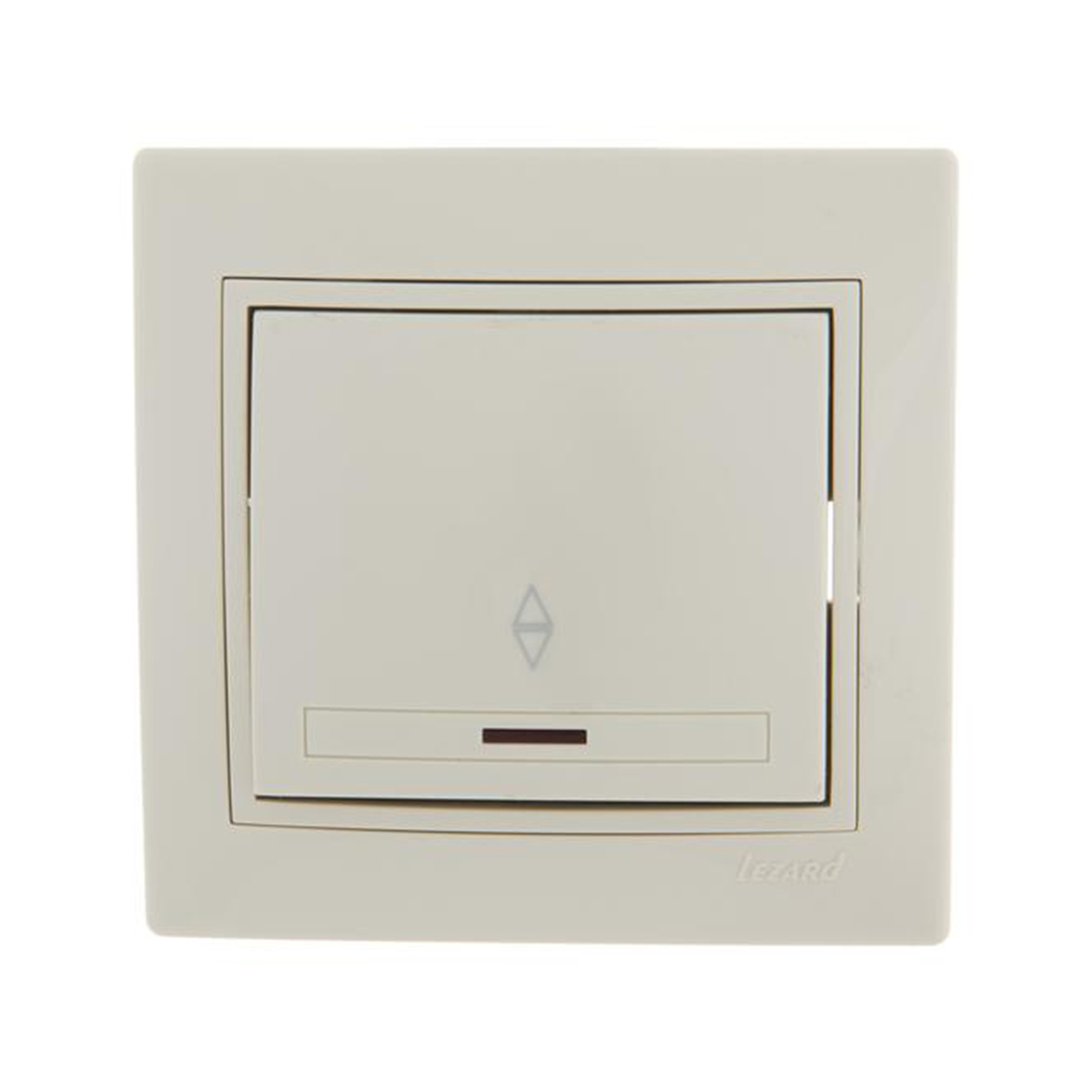 Диммер "mira" 500 вт с фильтром, белый (1/10/120) "lezard" 701-0202-116