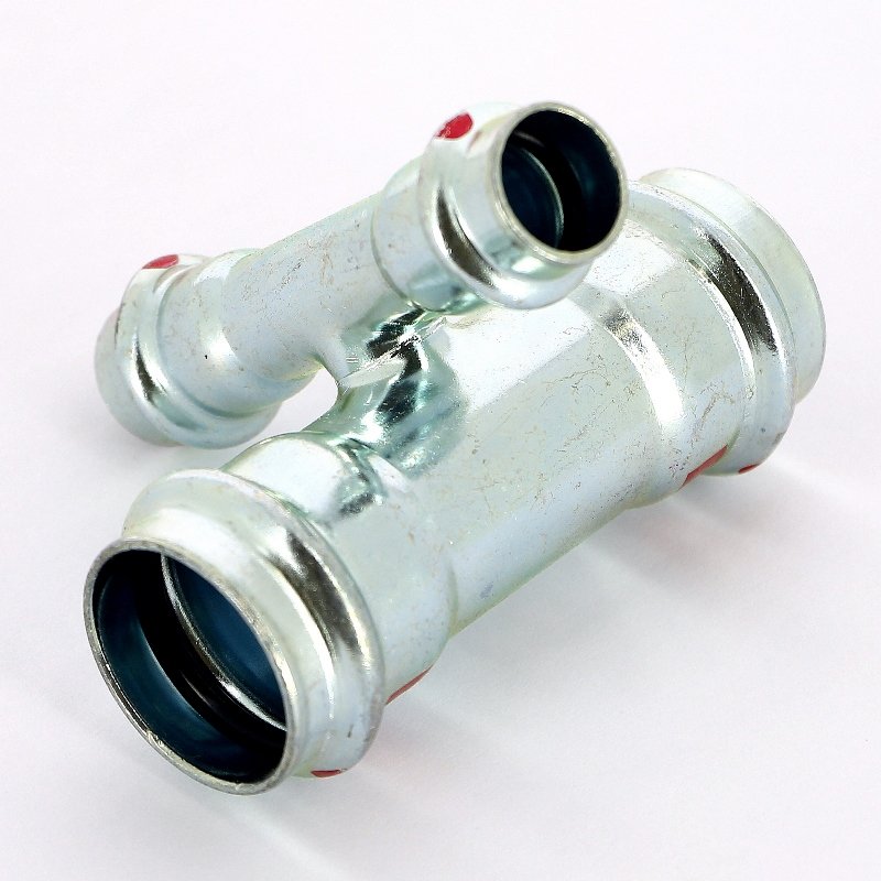 Крестовина пресс 28x15 оцинкованная сталь Prestabo VIEGA