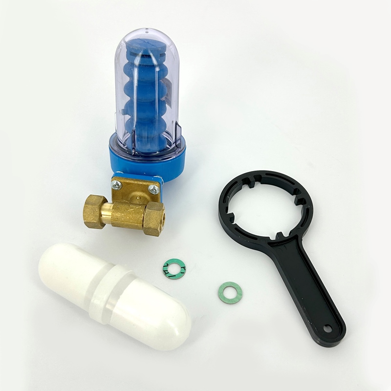 Система антинакипи ATLAS FILTRI DOSAPLUS 4 1/2" прямой, без байпаса, 2 капсулы полифосфата