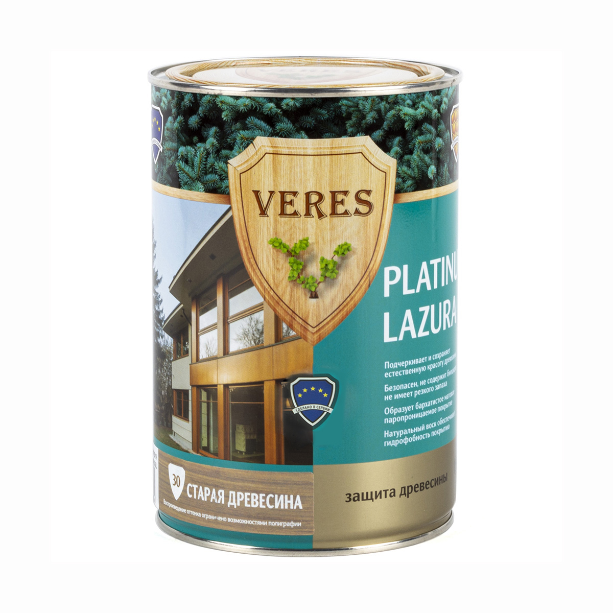 Верес платинум №30 старая древесина  0,9 л (1/6) "veres"