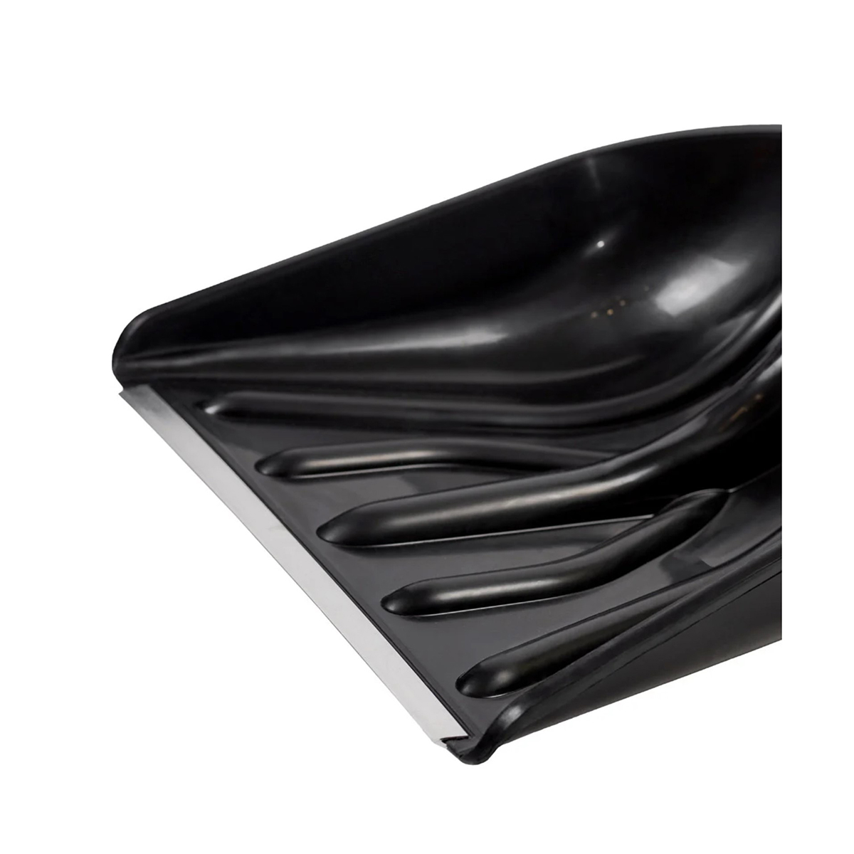 Лопата снег. пласт. "купец" (ковш) 410 х 460 мм (10) с мет. пластиной "цикл"