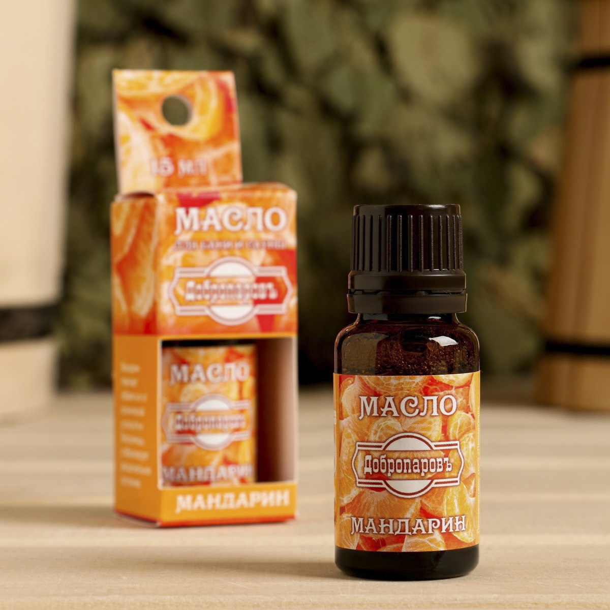 Масло эфирное "мандарин" 15 мл "добропаровъ" 7475168