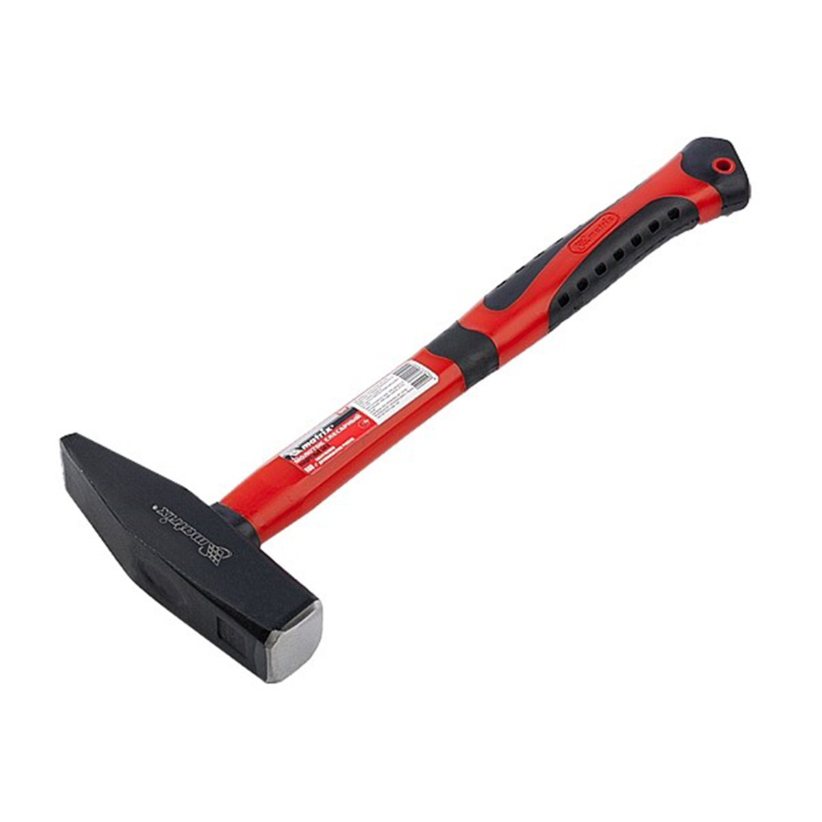 Молоток 600 г фиберглас. обрезин. рукоятка (1/24) "matrix"