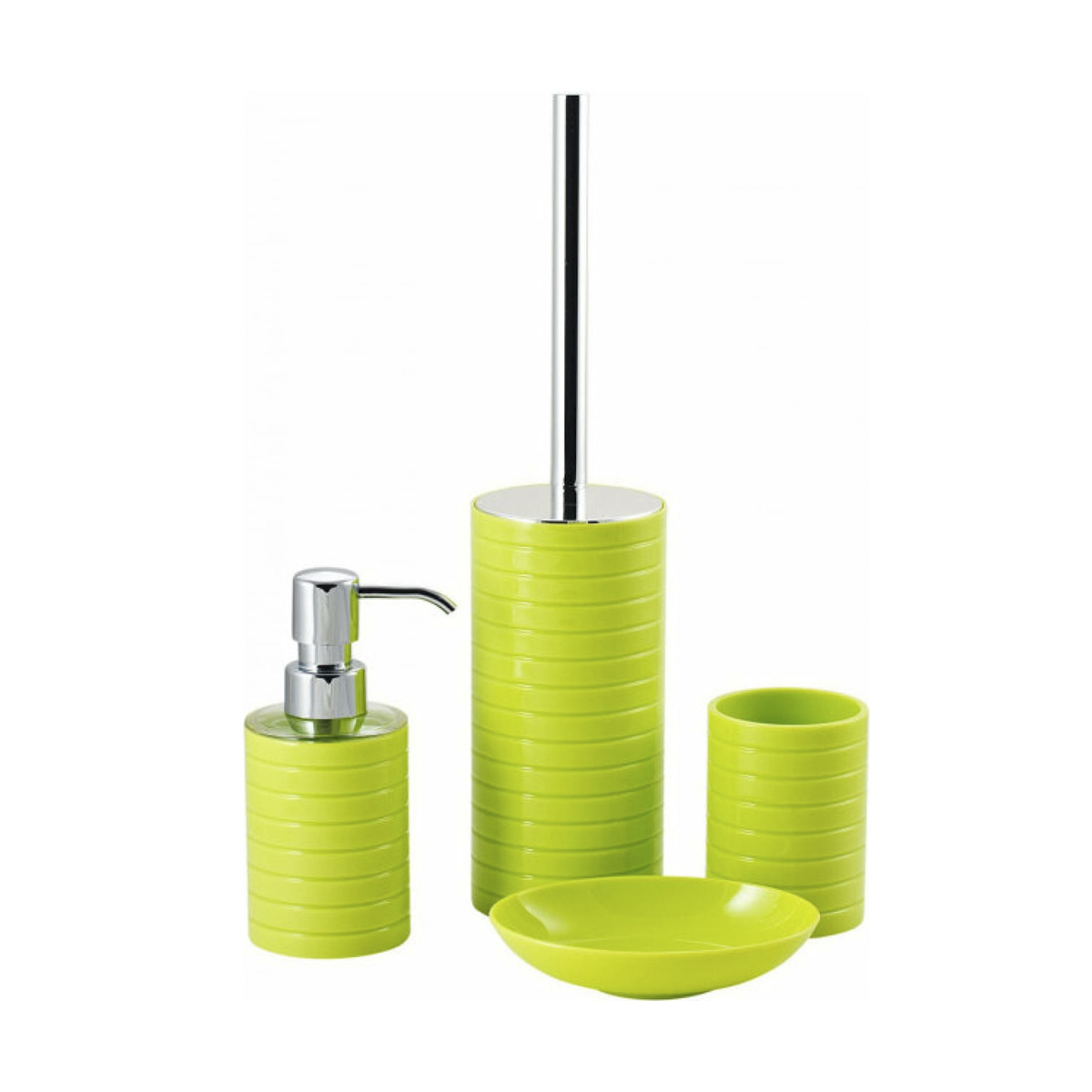 Стакан для ванной комнаты "trento" пласт. (зеленый) (1/12) "swensa" swp-0680gr-c