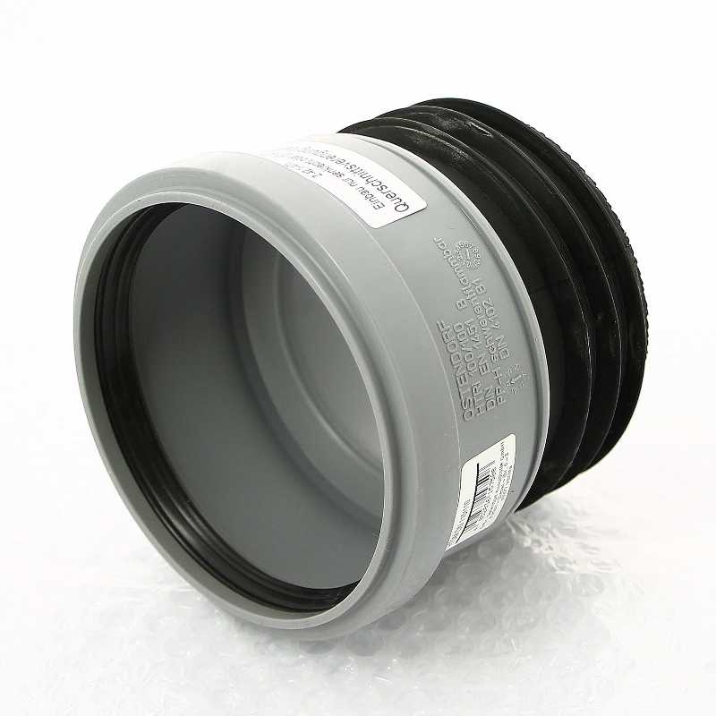 Вставная муфта 110 мм канализационная OSTENDORF ремонтная с манжетой