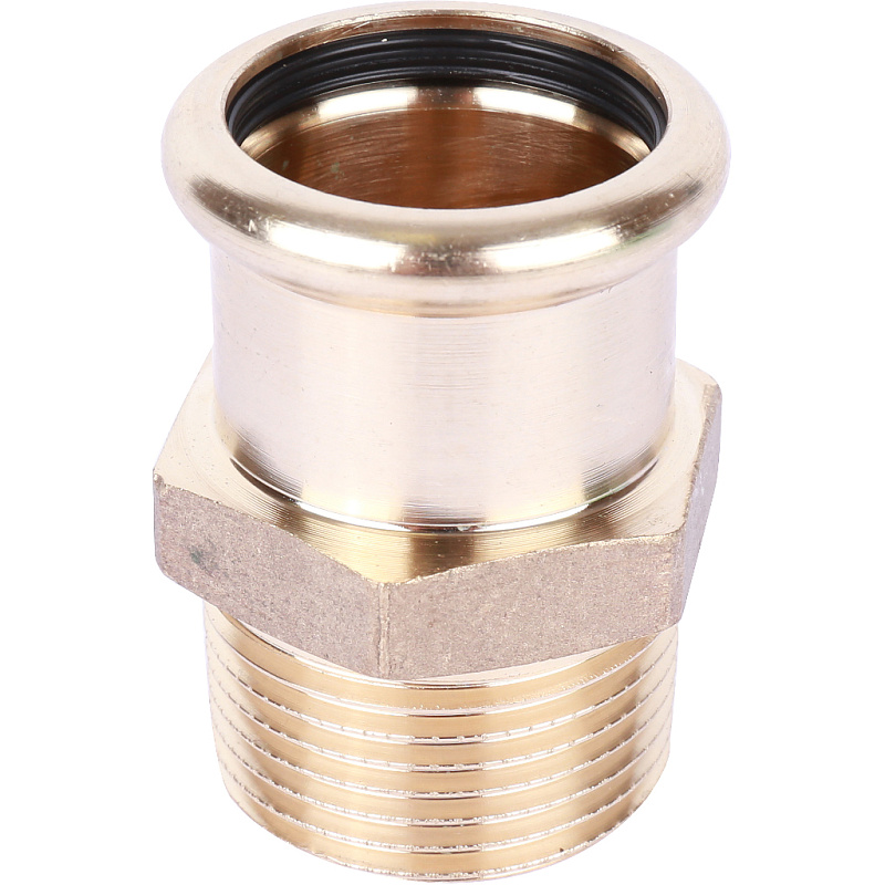 Муфта переходная 28 x 3/4" НР под пресс SANHA