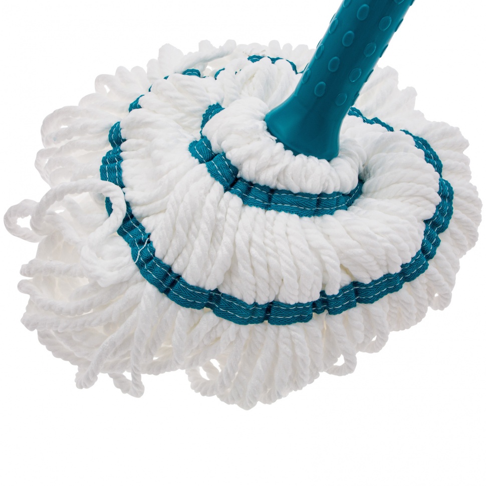 Швабра отжимная скручиванием 120 см, насадка из микрофибры, 120 г, Home Palisad (935095)