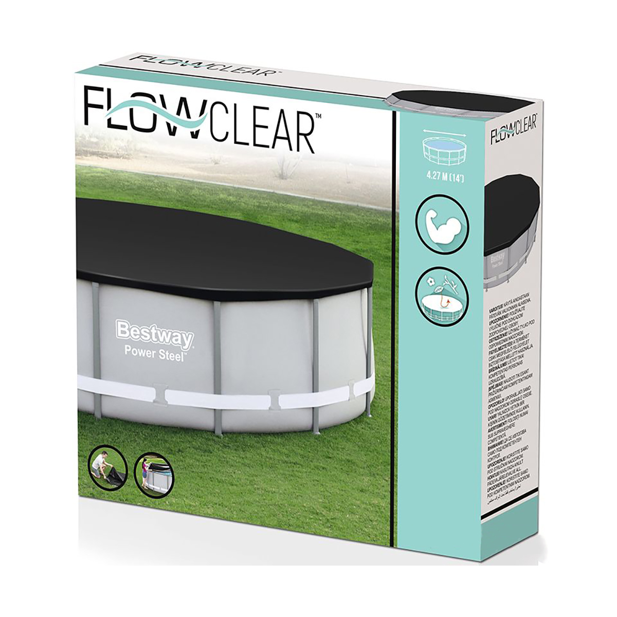 Тент для бассейнов d=427 см (1/6) "bestway" 58248