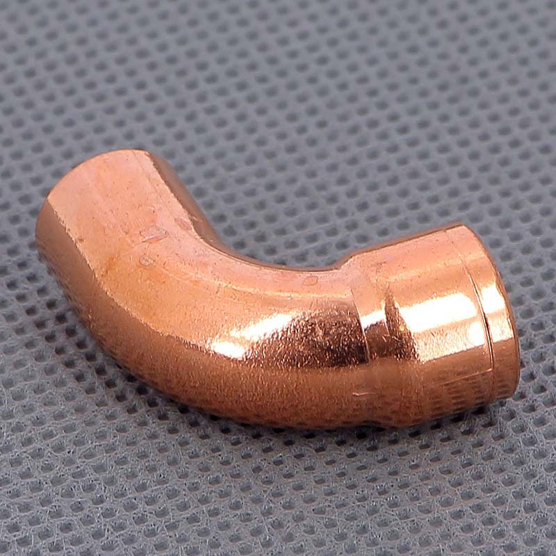 Угол однораструбный 90° VIEGA пайка 12 мм медный