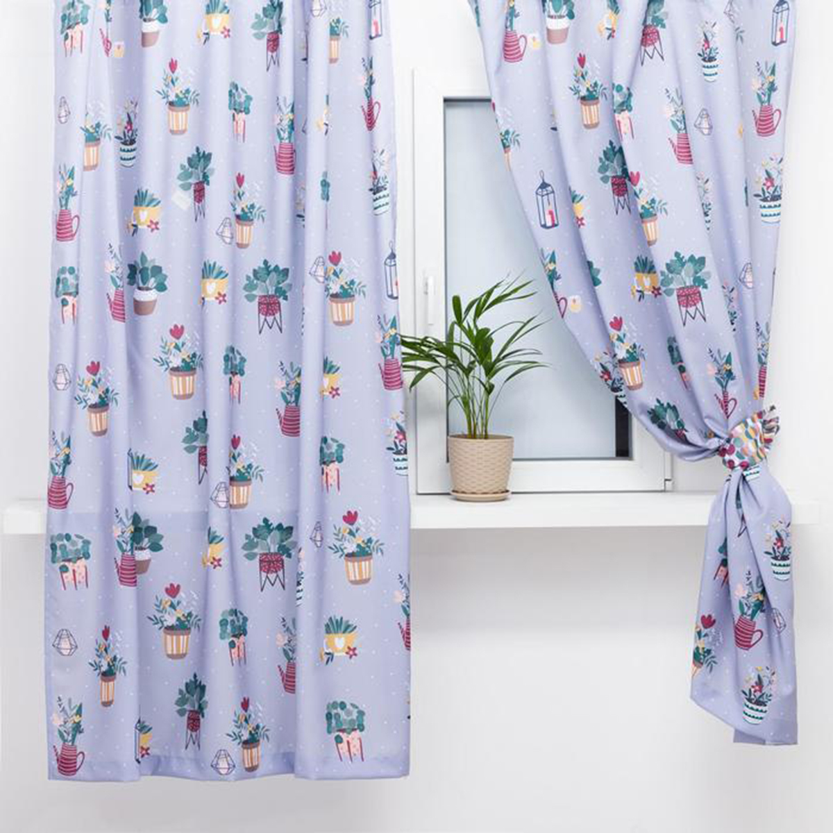 Шторы для кухни "hygge" 145*180 см компл. 2 шт. с подхватами (1) "этель" 5513587