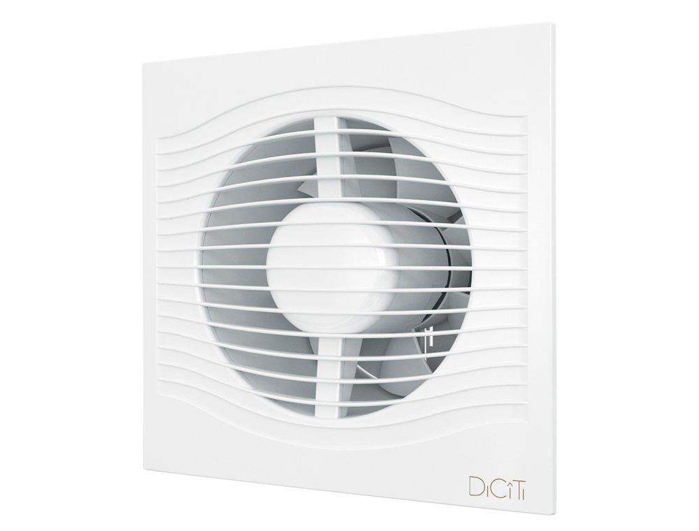 Вентилятор slim 5c осевой с обратным клапаном вв d125 (1/16) "эра"