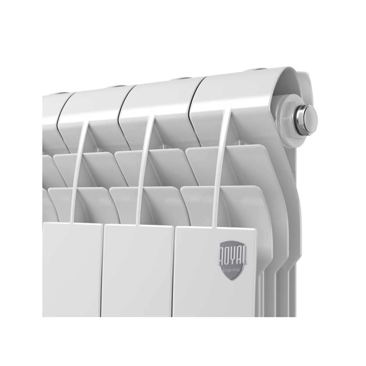 Радиатор алюмин. "biliner alum 500" 8 секций (1) "royal thermo"