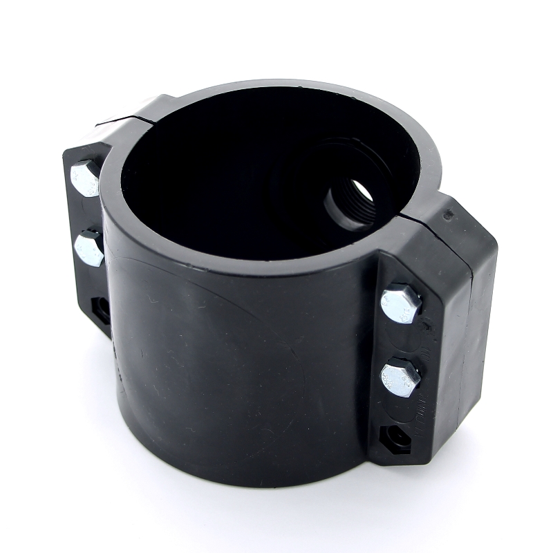 Врезка монтажная 110 x 110 х 1" ВР, 4 болта, для труб ПНД UNIDELTA