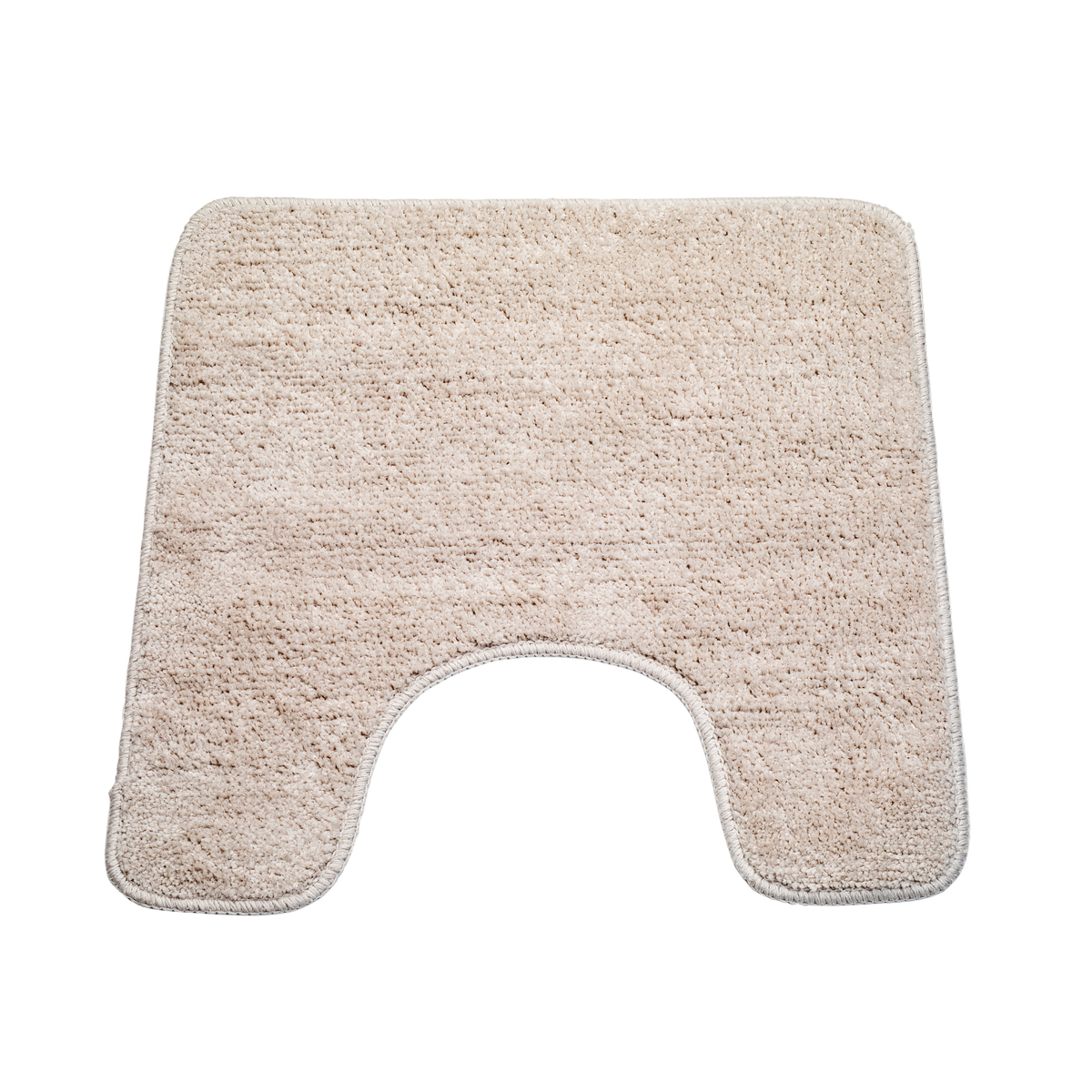 Коврик для туалета "presto" 50*50 см, микрофибра (светло-бежевый) (1/30) "swensa" bsm-1411lbg-t