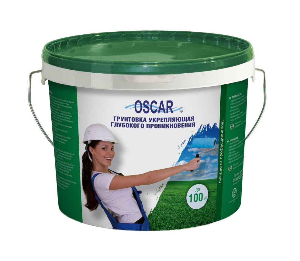 Грунтовка глубокого проникновения Оскар 10 кг