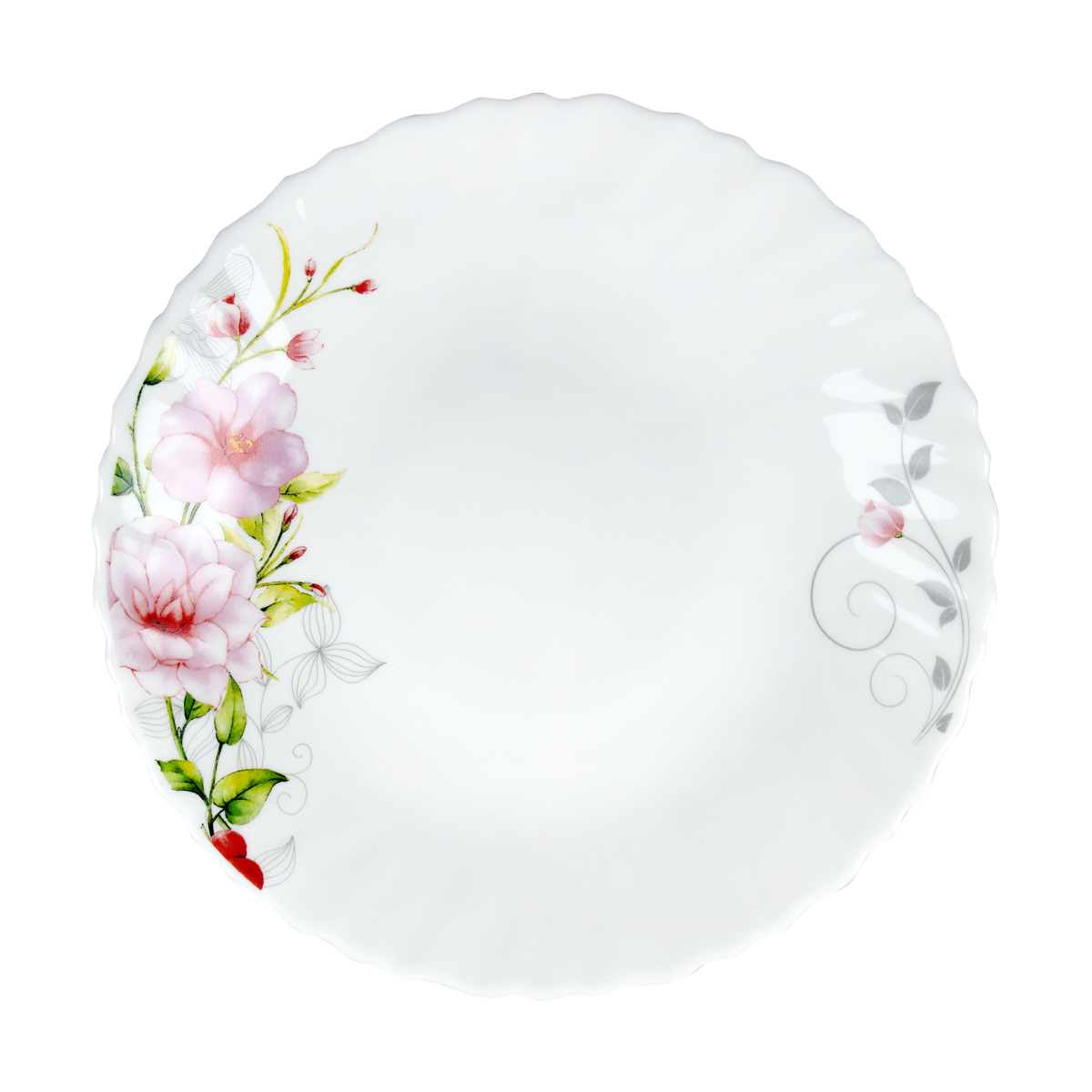 Тарелка десертная "opal" camelia 19 см, опаловое стекло (6/72) h06226