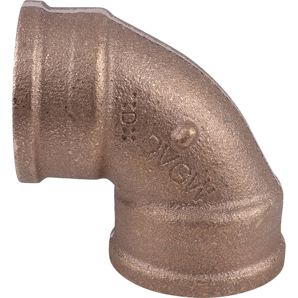 Угол резьбовой 90° (ВР) 1"1/4 бронза VIEGA (269210)