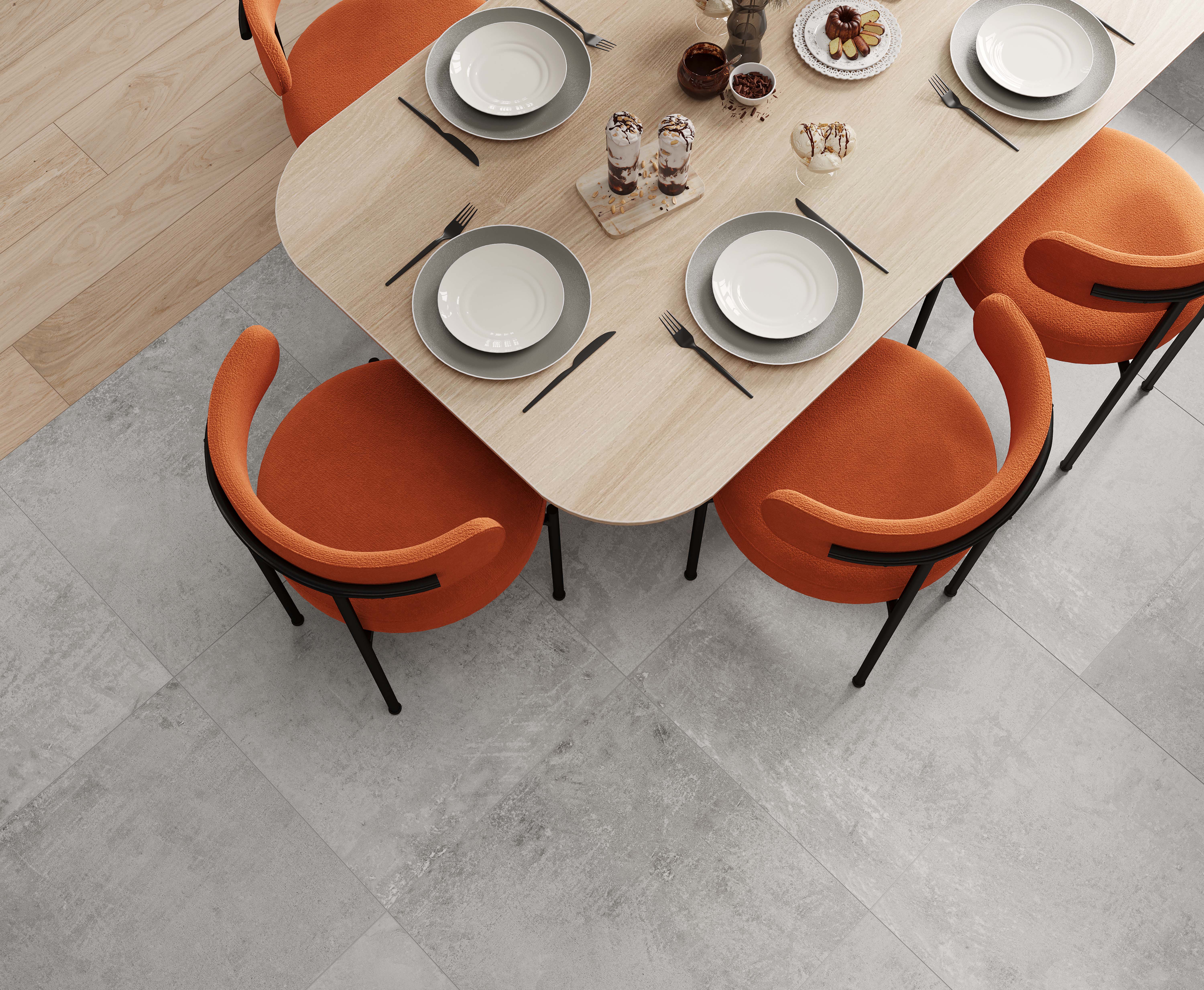 Magnum ash керамогранит серый матовый 60x60