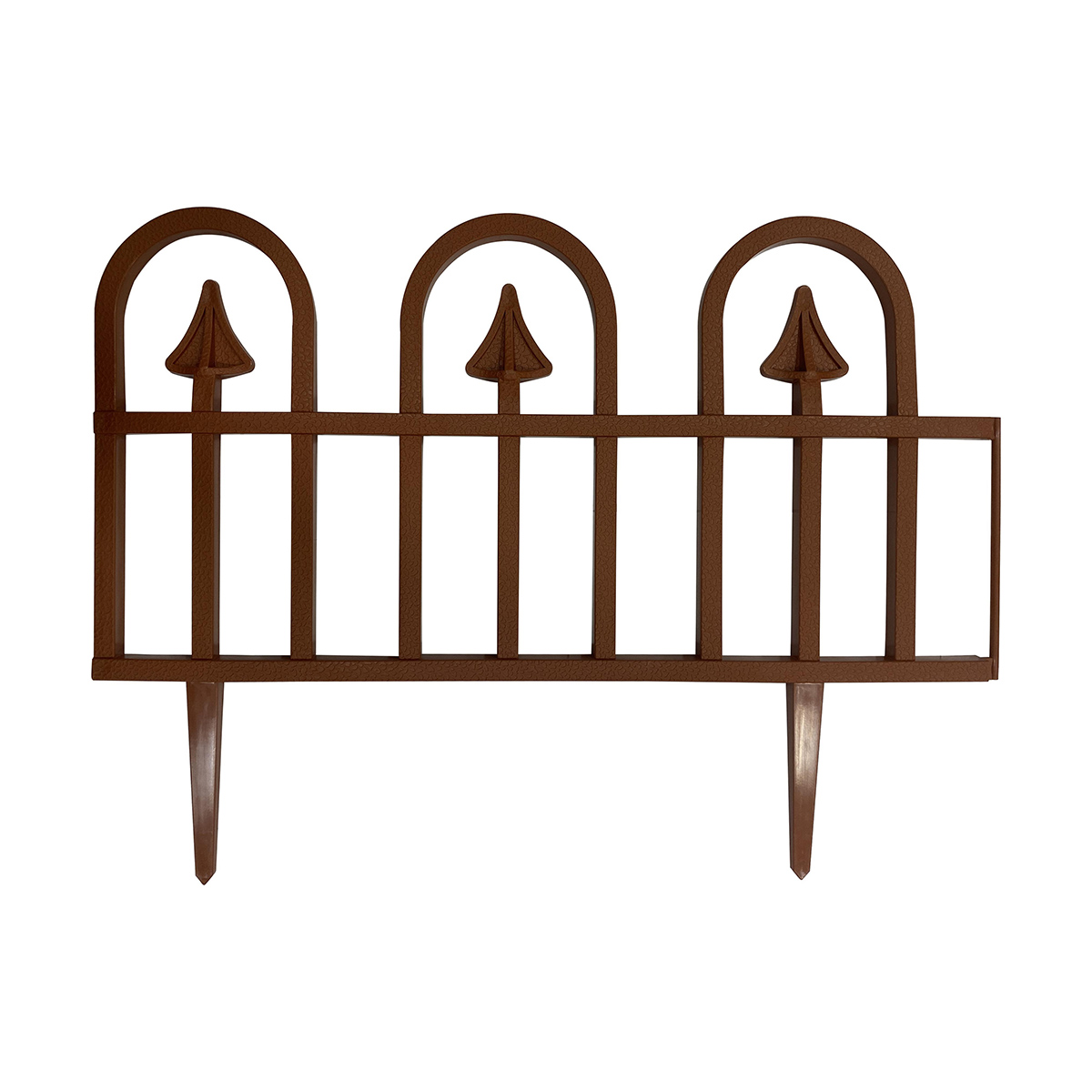 Забор декоративный "apollo" пласт. 0,47*0,34 м 4 секции (терракотовый) (1/15) "ingreen" ig520010031