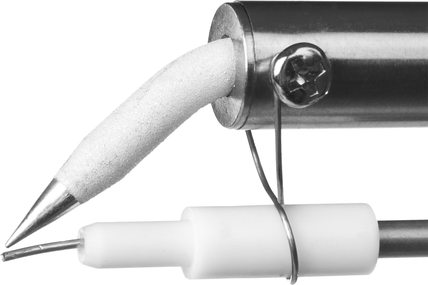 Паяльник ЗУБР ″Профессионал″ с подачей припоя, 2 мощности (30Вт/60Вт), диаметр проволоки припоя от 1 до 3мм