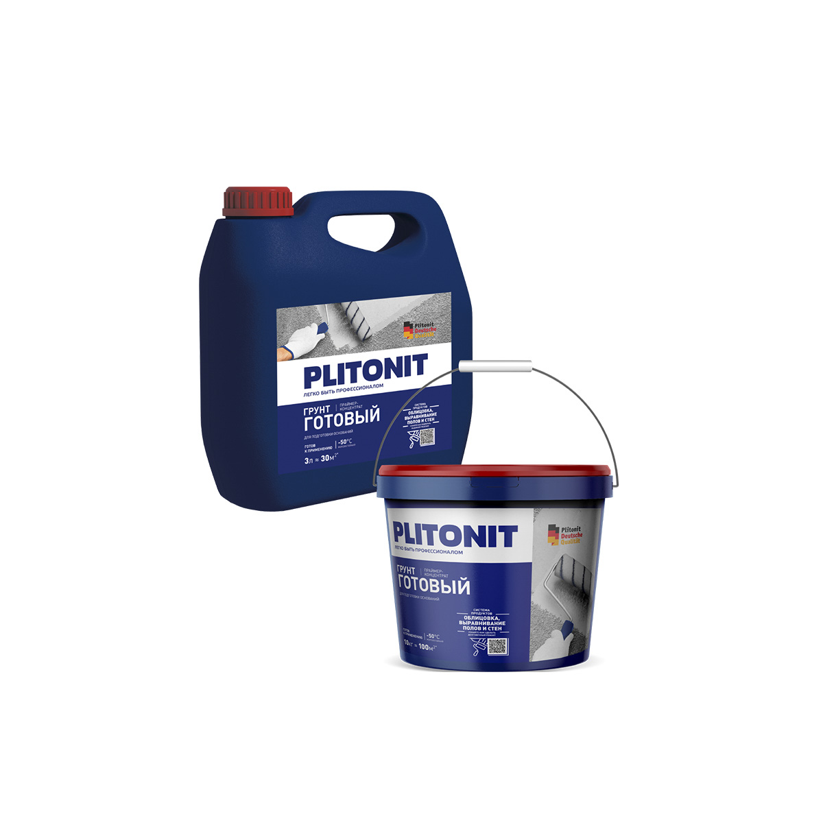 Грунтовка универсальная 10 л (ведро) (1) "plitonit"