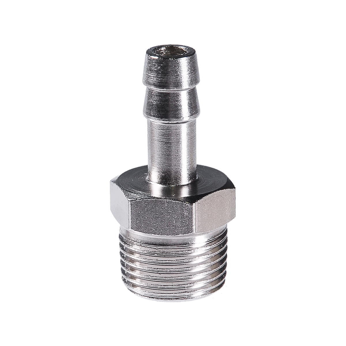 Переходник для компрессора (3/8"м - елочка 8 мм) с обжим. кольцом (1) "fubag" 180262