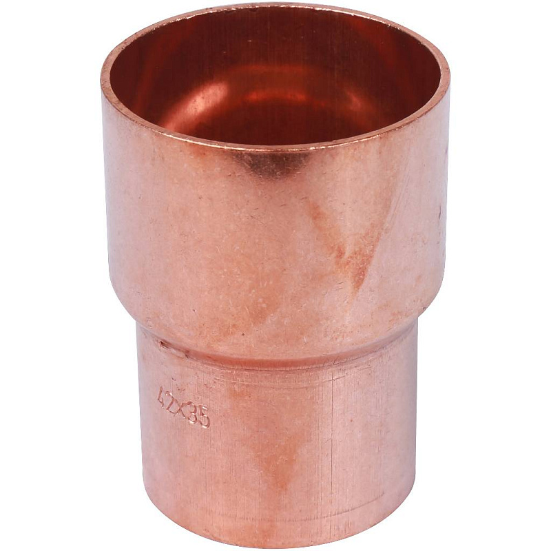 Муфта 42х35 переходная двухраструбная медная SANHA под пайку 152404235