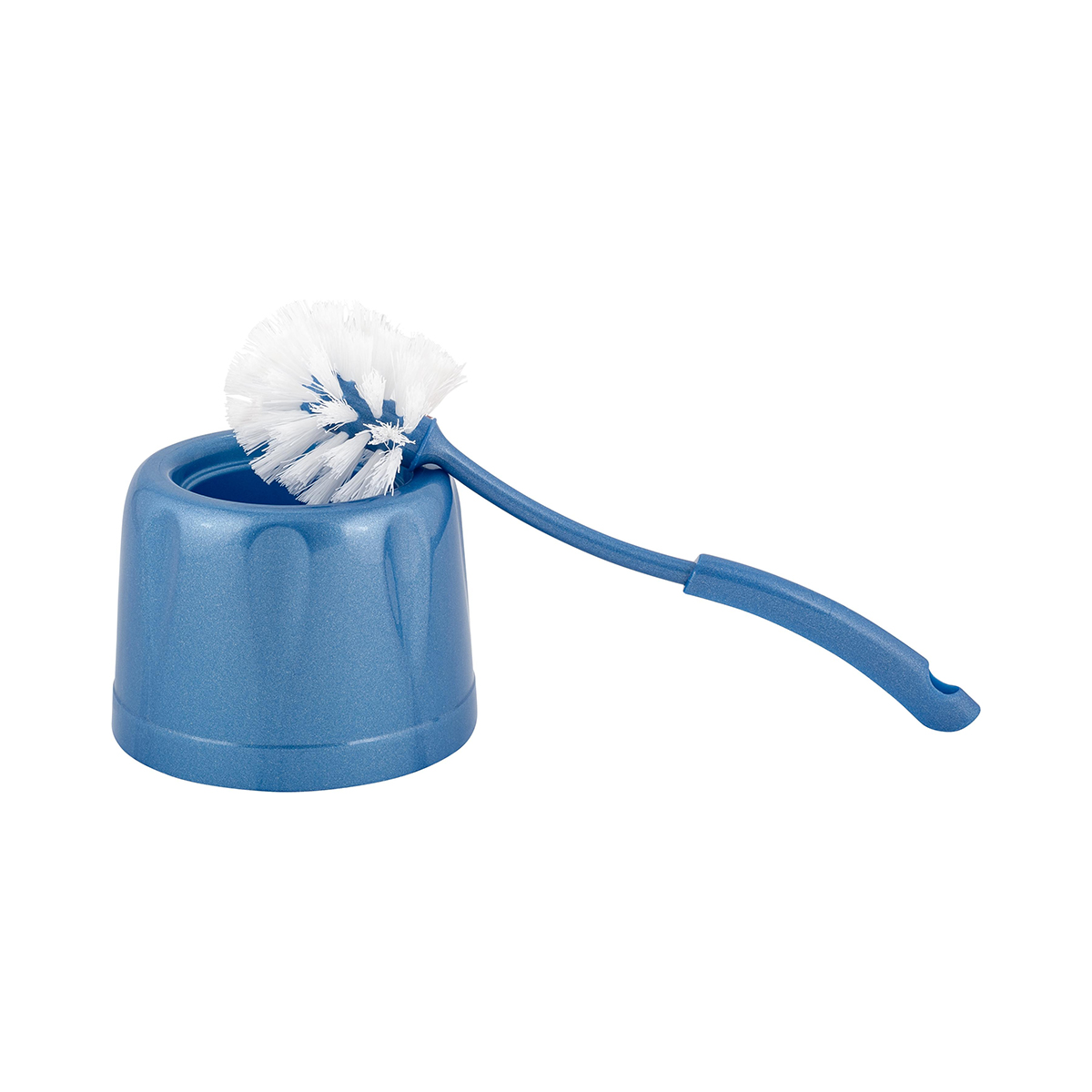 Туалетный набор "rock'n'roll" миди ерш с подставкой, пласт. (индиго) (1/20) "spin&clean" sv3009инд