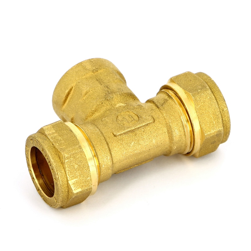 Тройник ВР 18 x 1/2" x 18 обжим TIEMME