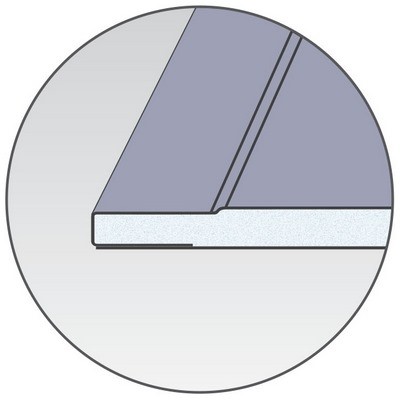 Гипсокартон Гипрок ГКЛ малоформатный 2000x1200x12,5мм (Gyproc) Aku-Line