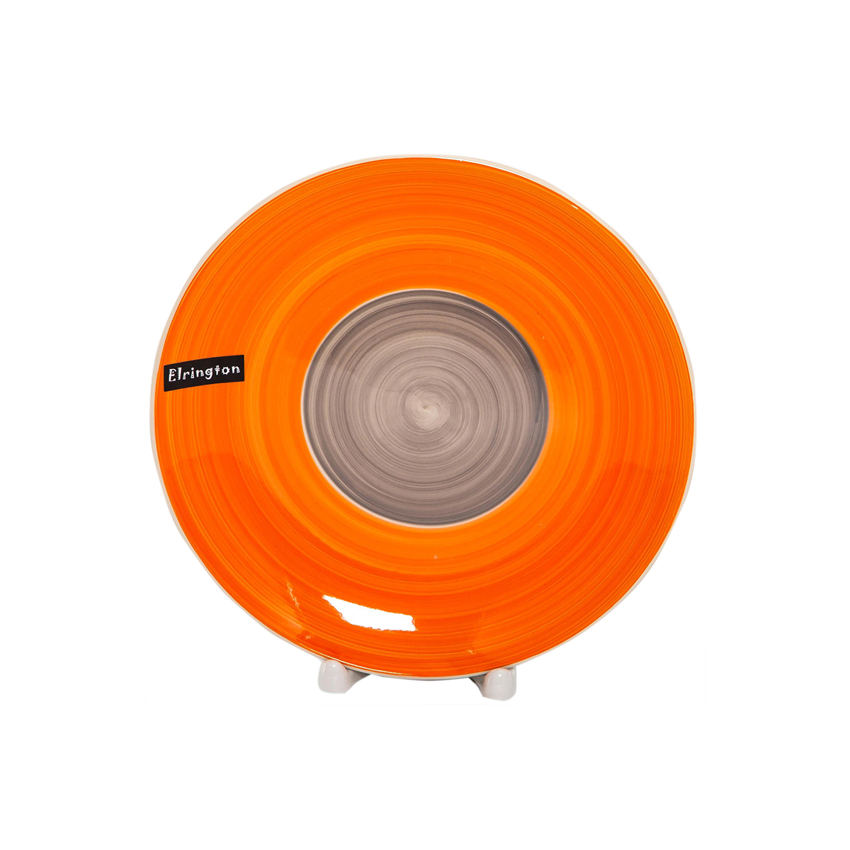 Тарелка обеденная "аэрограф оранж" 19 см (1/6/48) "elrington" 139-23125
