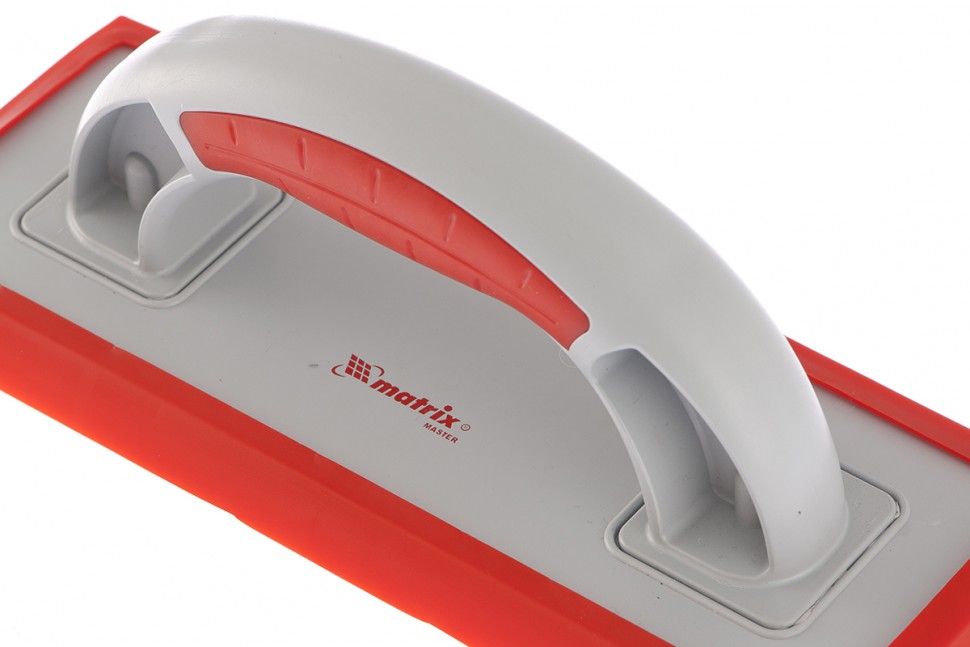 Терка пластмассовая для эпоксидной затирки, сменное резиновое покрытие, 250 x 95 мм, двухкомпонентная ручка Matrix (86803)