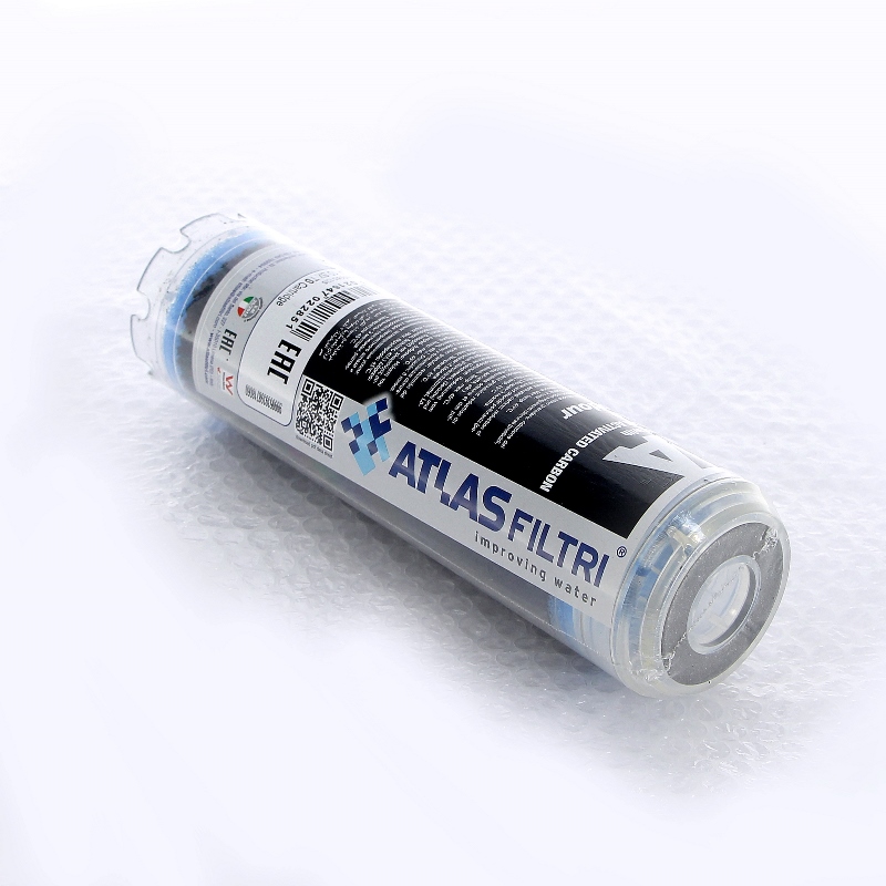 Картридж для обработки воды ATLAS FILTRI 10" (активированный уголь)