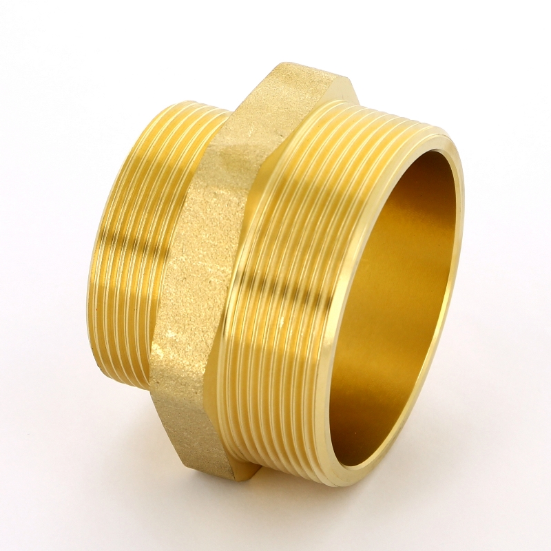 Ниппель редукция 2"1/2 x 2" (НР) латунь UNI-FITT