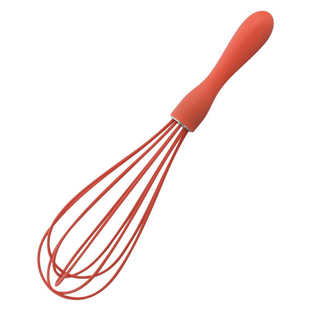 Венчик "эконом" 25 см металл. + силикон (12/144) "мультидом" an50-109