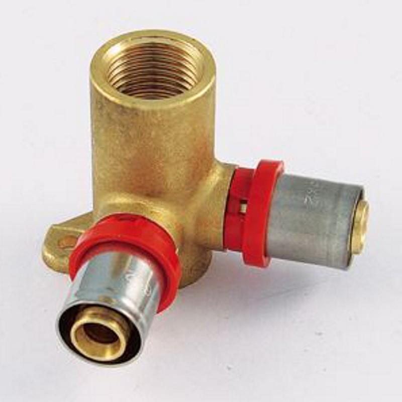 Водорозетка 16 x 1/2" пресс-В для МП труб TIEMME