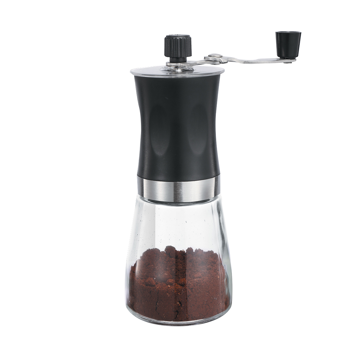 Мельница для кофе ручная "mulino" 6,6*18 см (стекло, пласт.) (1/12/48) "mallony"