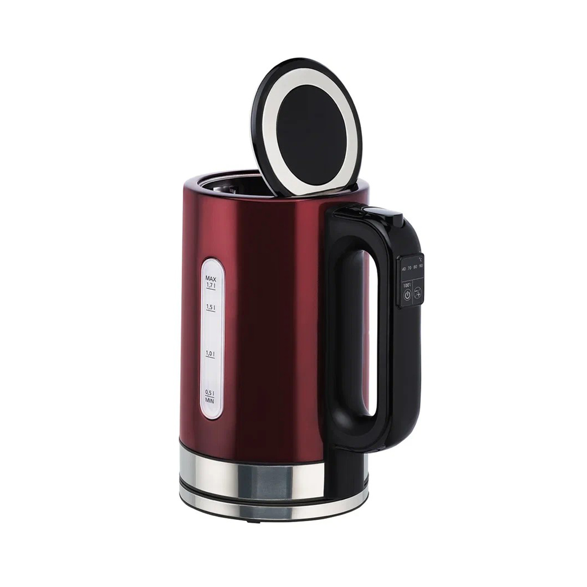 Чайник электр. sc-ek21s78 1,7 л сталь (бордовый) (1/8) "scarlett"