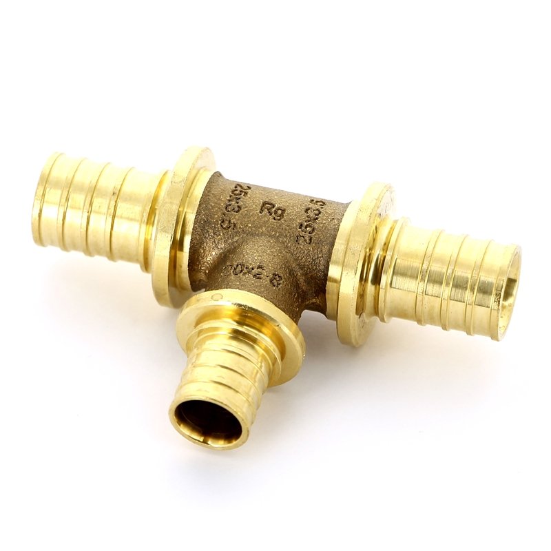 Тройник 25 х 20 х 20 REHAU RAUTITAN PLATINUM RX бронза