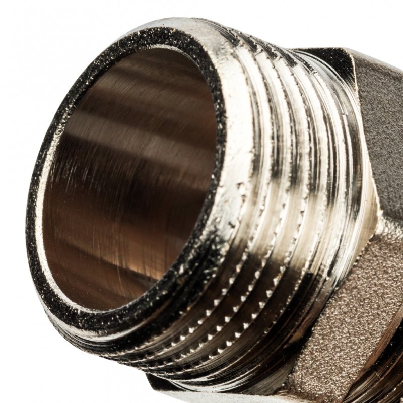 Ниппель НР 3/4" никель STOUT