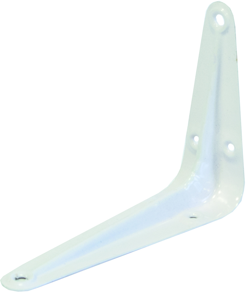 Кронштейн угловой белый  225 х 200 мм (20/120) "tech-top"