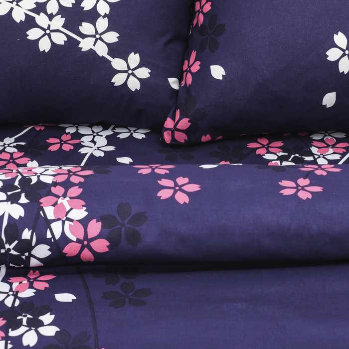 Постельное белье "этель" черничные ночи 2 сп. (поплин) (1/7) 1534734