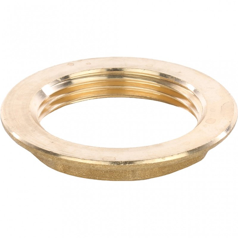 Контргайка с упором 1"1/4 ВР латунь STOUT