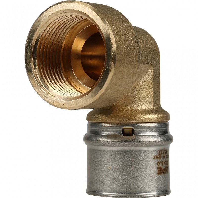 Угол переходной под пресс (ВР) 32 х 1" STOUT для МП труб